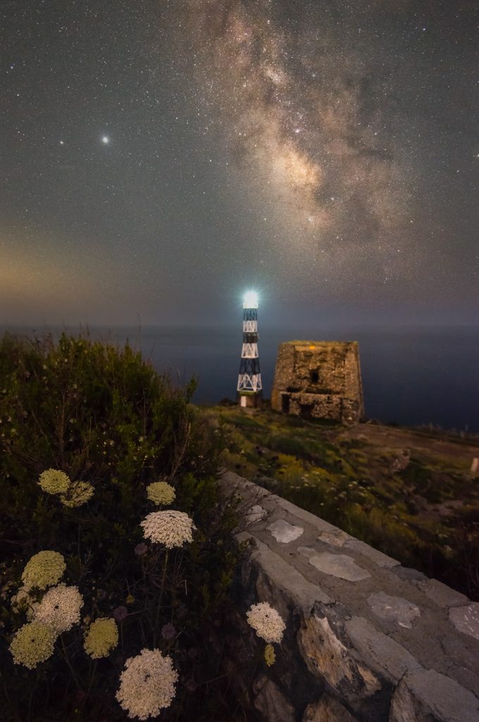 Milky way Punta Campanella